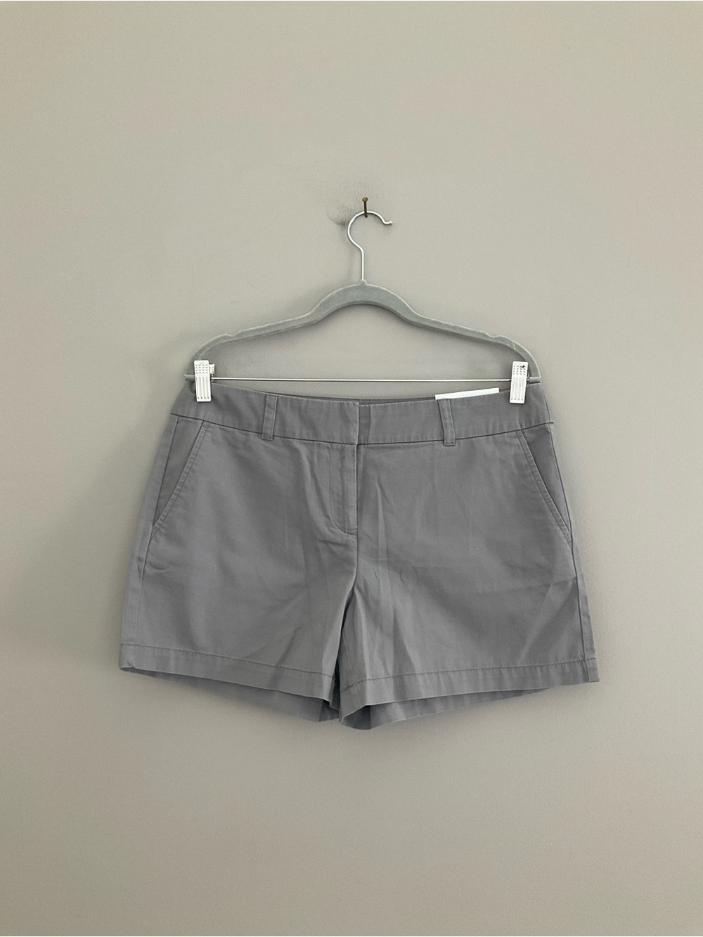 LOFT, NWT, Gray, 4” Short, Shorts